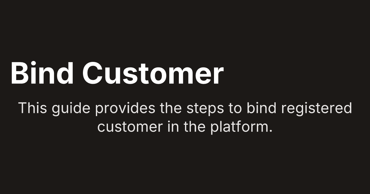 Bind Customer Quantum Metal Developer Docs